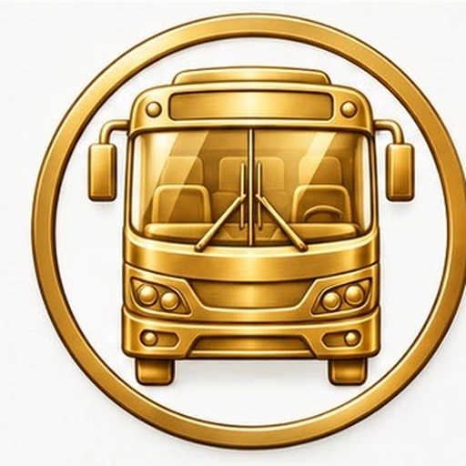 Transportation bus emblem