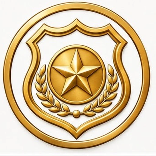 Law enforcement badge emblem