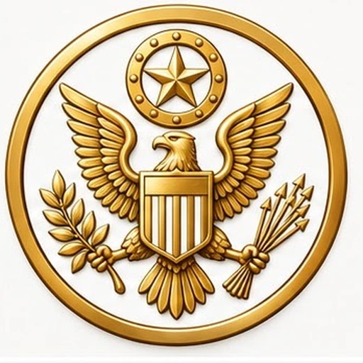 Active-duty military emblem